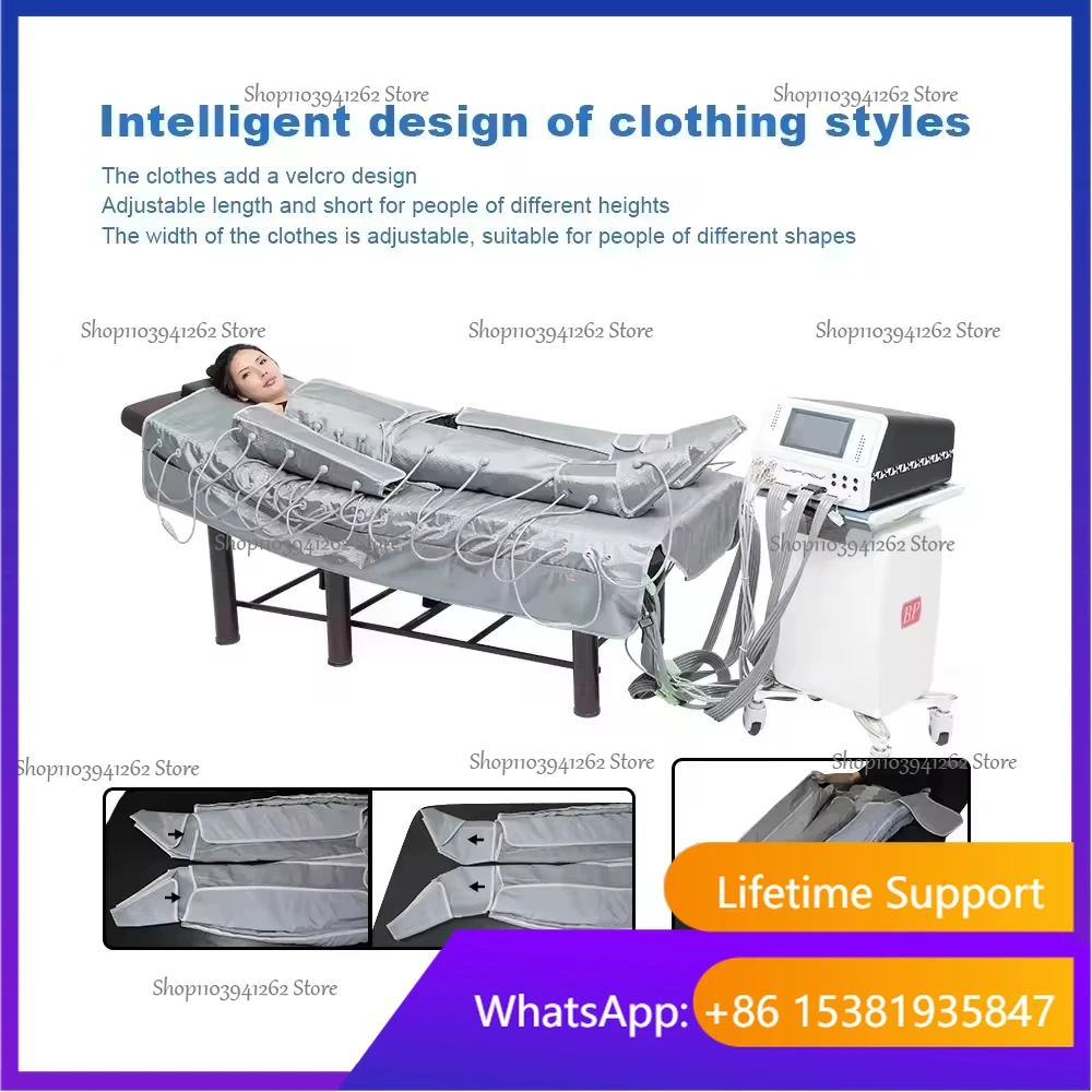 New 3-in-1 Pressure Therapy 2027 Professional Lymphatic Drainage & Weight Loss Machine Multiple Modes Free Adjustment 1 CE