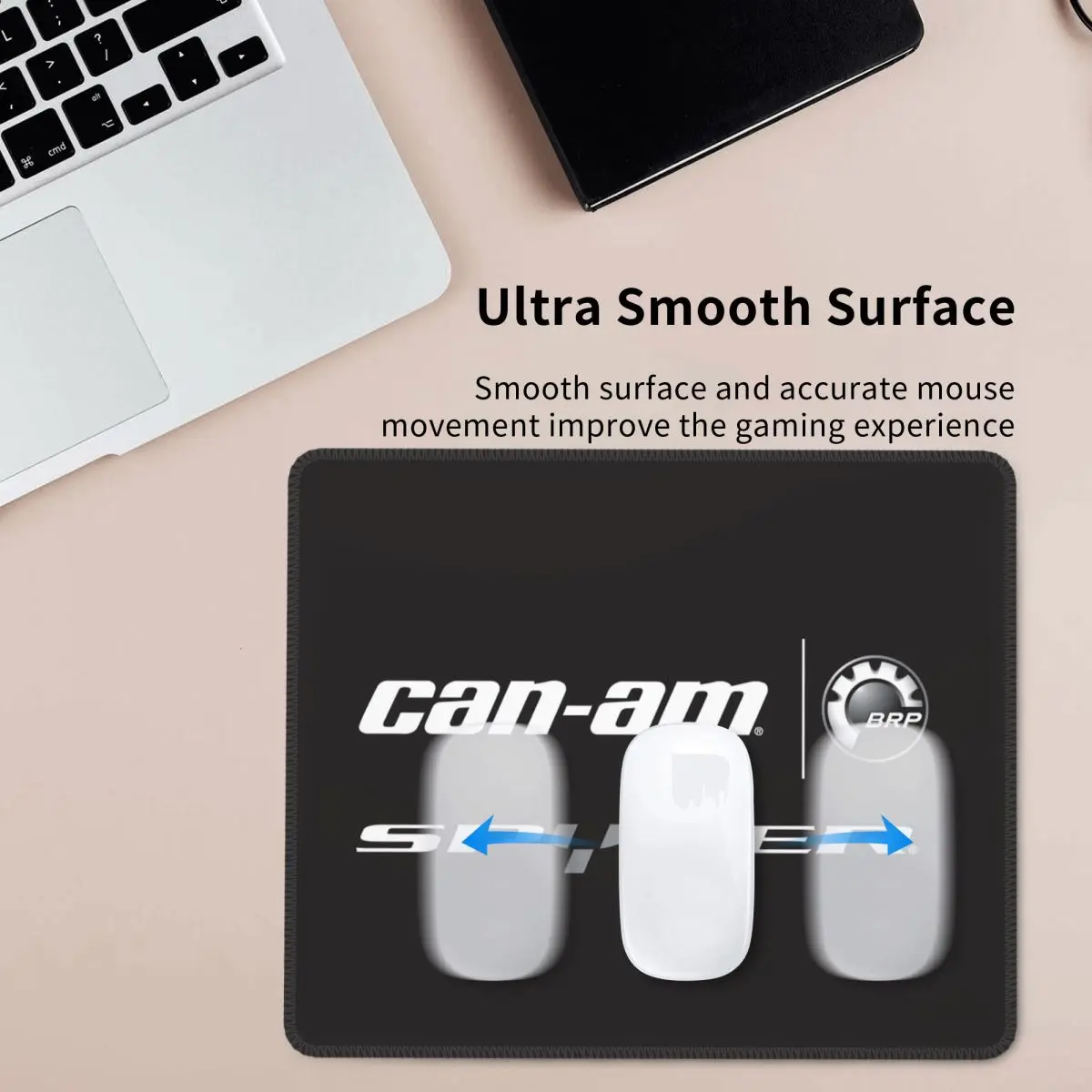 

Can Am Spyder Motorcycles Team Mouse Pad Computer Keyboard Mouse Mat Gaming PC Desk Mat Office Accessories Table Mats