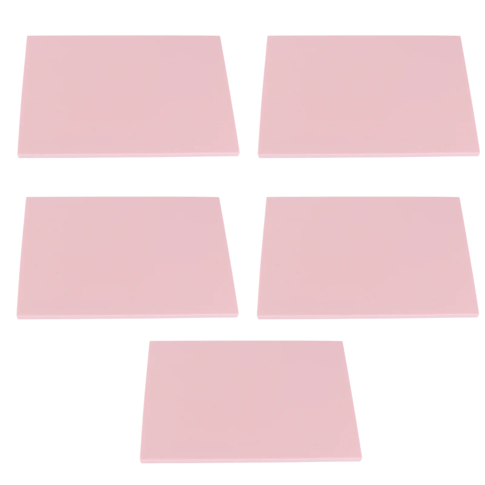 5 Pcs Rubber Brick DIY Stamp Blocks Craving Accessories Professional Tools Ink Handmade Carving Piles Material