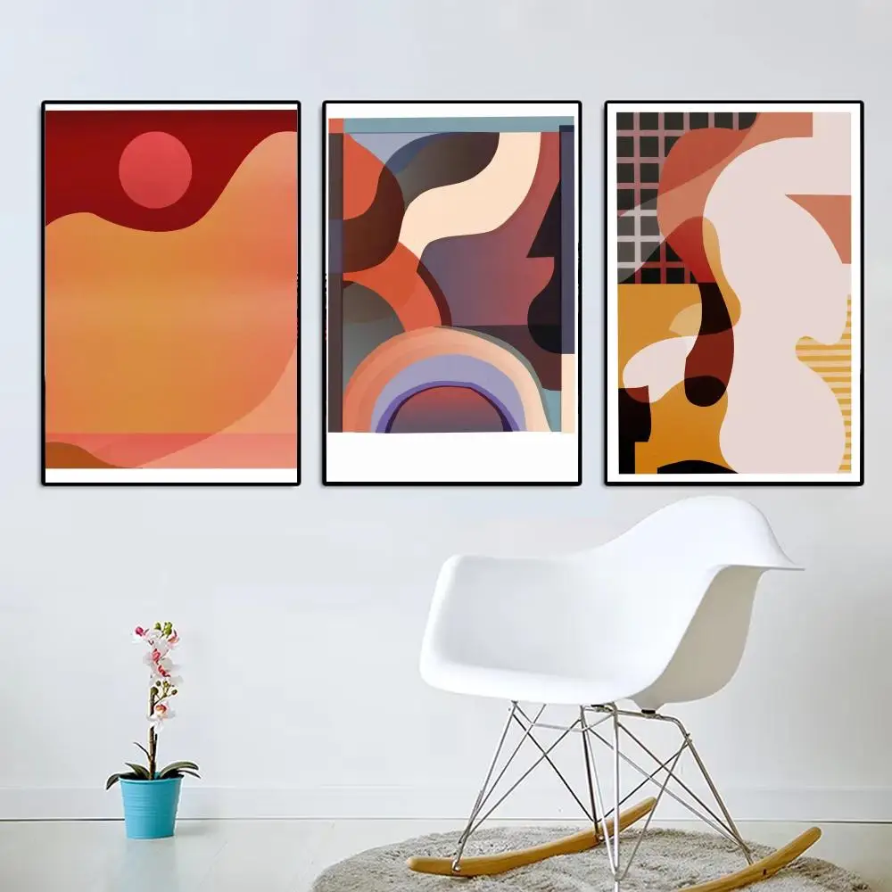 Abstract Aesthetics Rikki Hewitt Poster Aesthetic Wall Art Canvas Trendy Bedroom Room Home Cafe  Decor