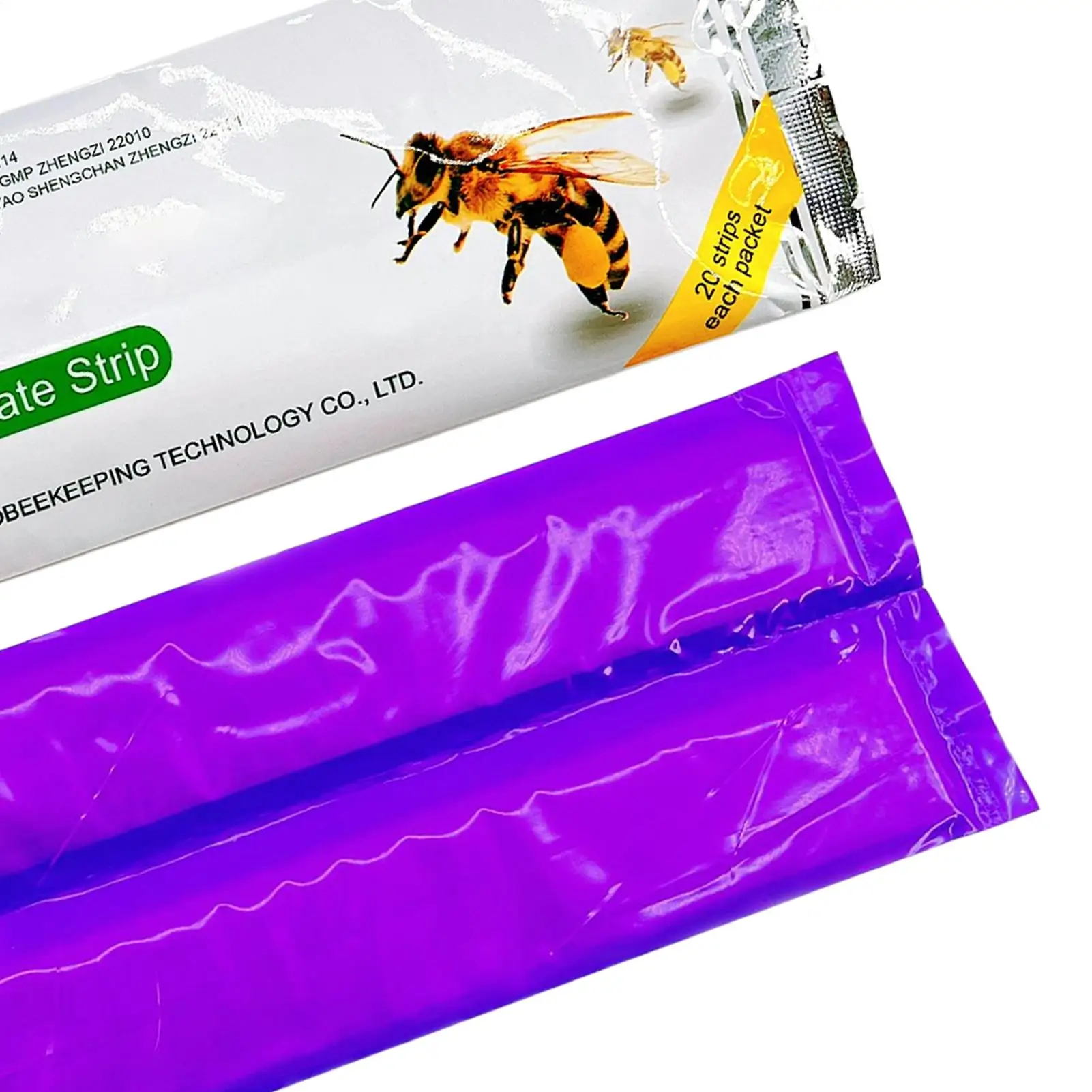 Beekeeping Moth Control 20-Piece Long-Lasting Fast Acting Bee Equipment Moth Away Strips For Home Outdoor Backyard Farm Orchard