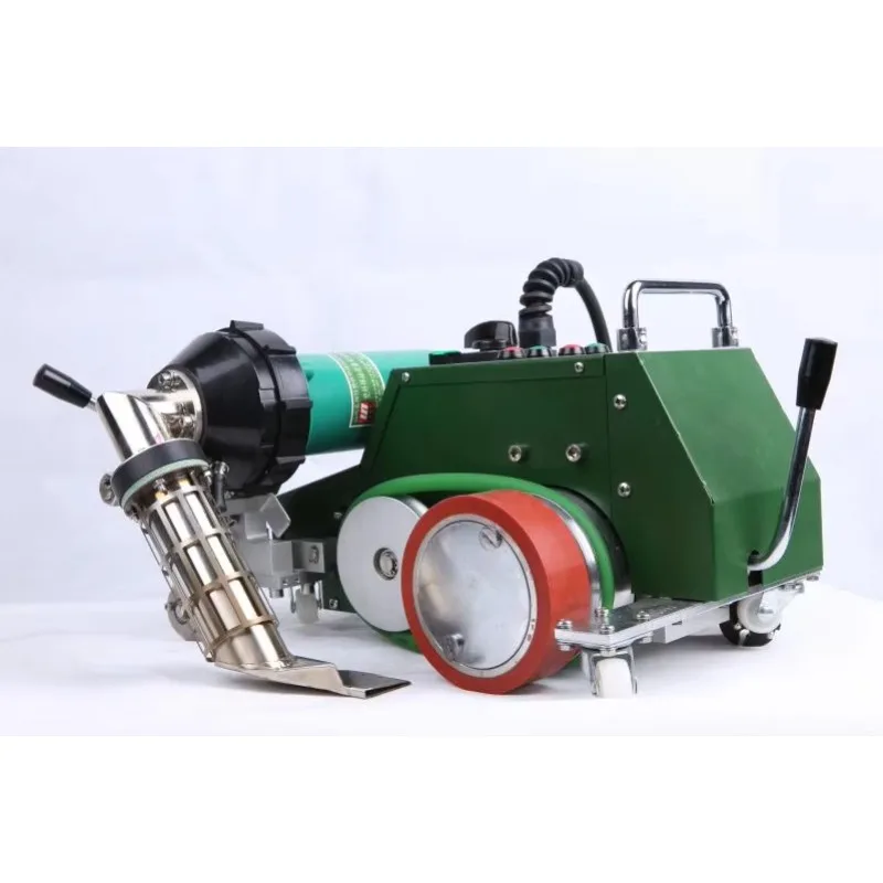 Auto Small Portable Hot Air Welding Sewing Machine Plastic PVC Tarpaulin Flex Banner Waterproof TPO Membrane Seam Sealing Welder