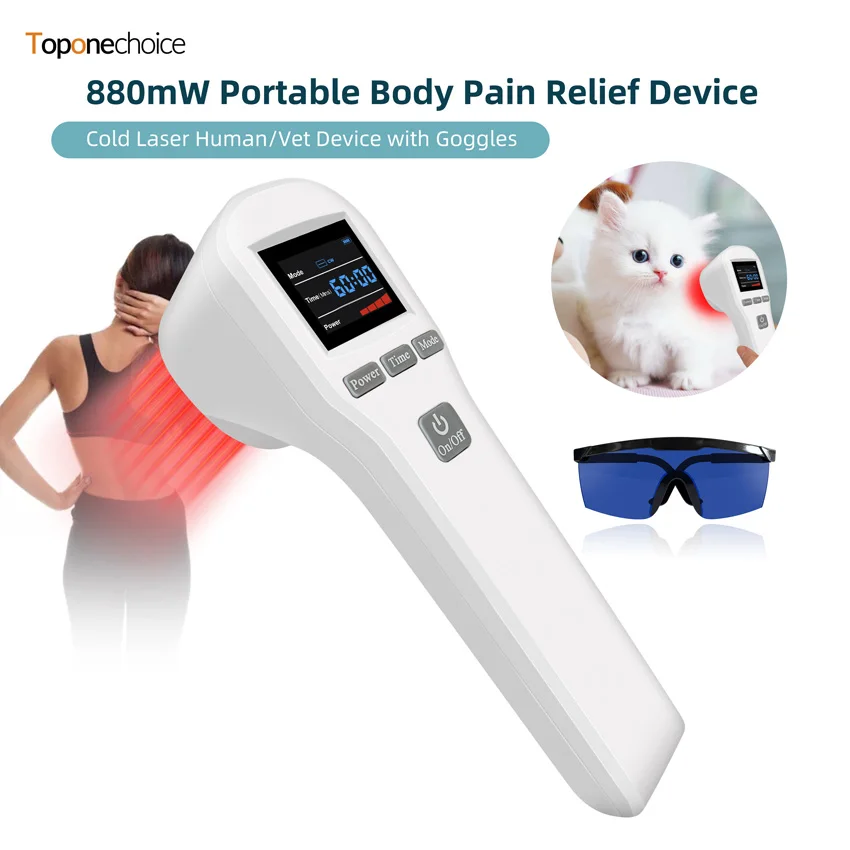 

Laser Therapy Device for Body Pain Relief 16x650nm 4x808nm Laser Diode LLLT Cold Laser Arthritis Physical Therapy Equipment Mass