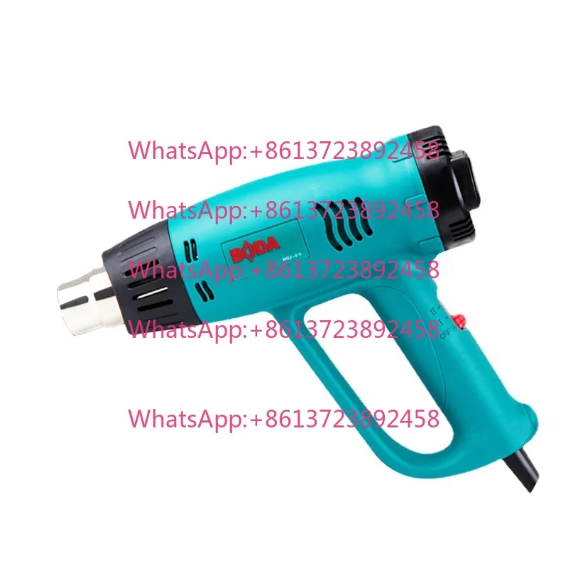 High Performance Heat Gun 2000W Blowing Port Temperature 60-630C Air Flow Rate 250/450L/min Hot