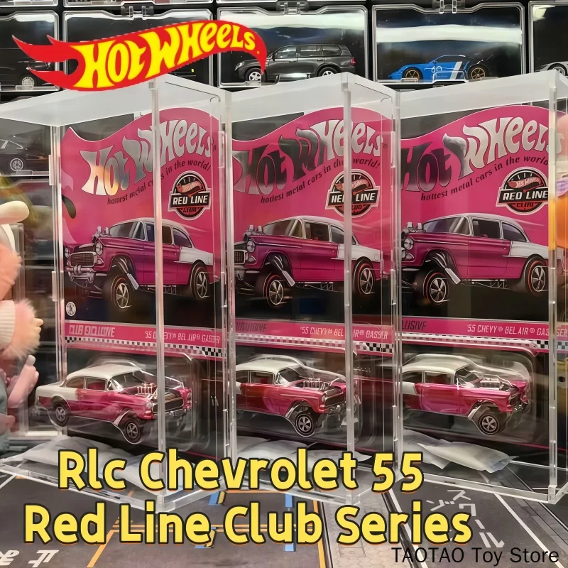 Original New Hot Wheels Rlc Chevrolet 55 Red Line Club Chevrolet Series Chevy Air Gasser 1/64 Collect Car Diecast Vehicle Model