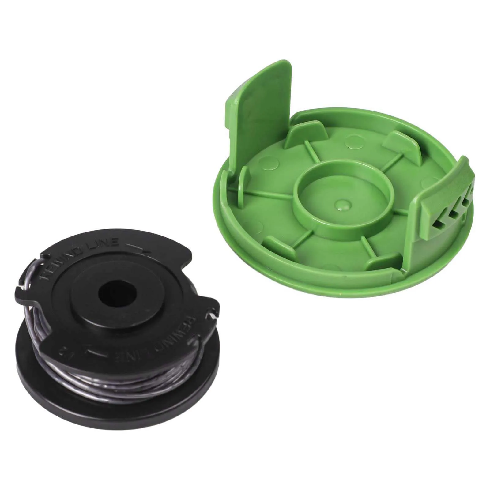 1Set Line Spool & Cover Cap For Greenworks 21287 24V Trimmer Reliable Line Replacement Line Spool & Cover Cap
