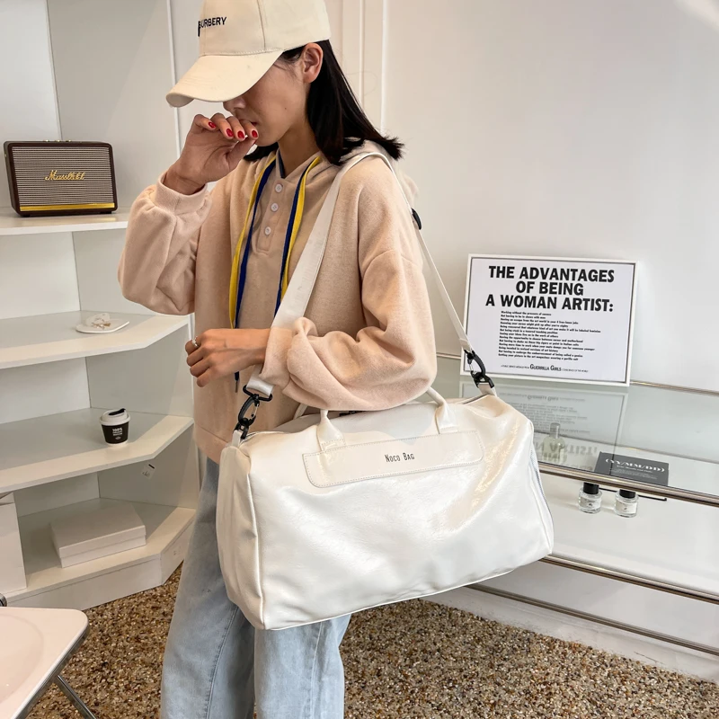 

Large Capaci Sports Fitn Bag Men's Travel Bag Handheld oulder Crossbody Bag Trendy Busin Trip Lage Bag