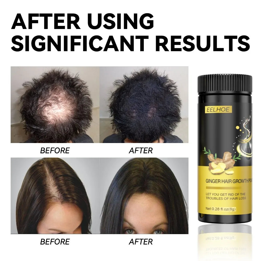 Ginger Conditioner Strengthening Anti-Breakage Nourishing Nutrition Promote Growth Black Hair Ginger Conditioning Powder