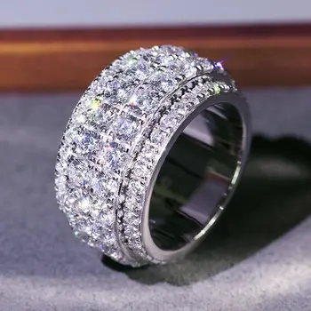 10 最佳銷售 鑲滿冰的戒指 - №4