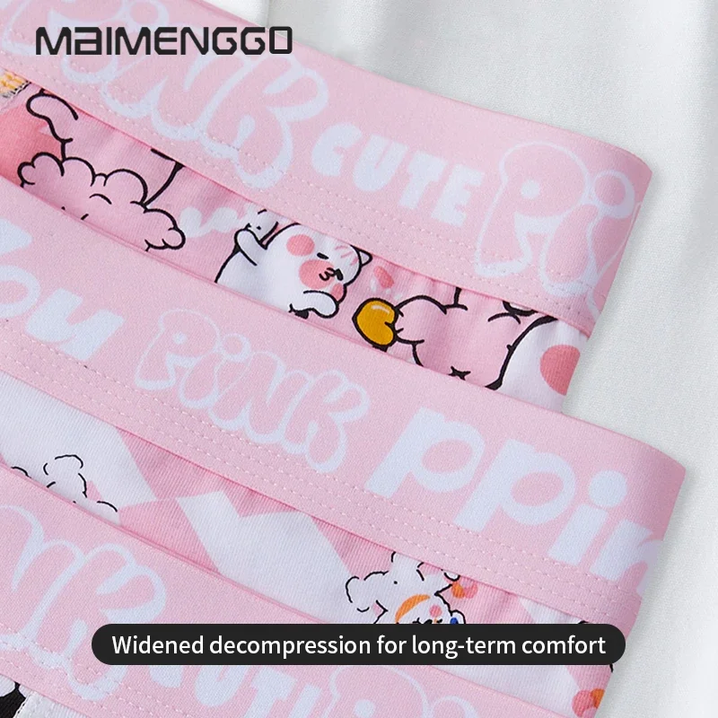 Men\'s underwear boxer shorts men\'s underwear fierce men\'s cartoon print sexy cute breathable