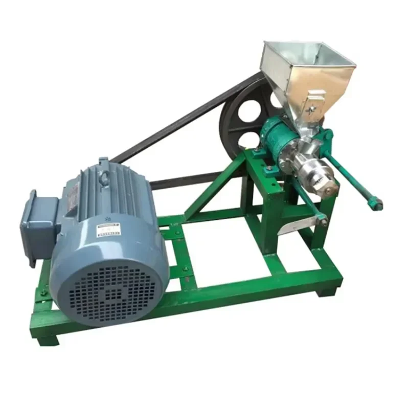 High Efficiency Household Automatic 30kg/h Electric Wheat Snacking Machine 7 Mold High Yield Rice Food Corn Extruder