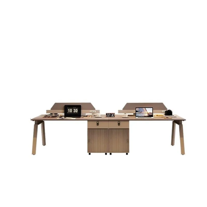 Computer Desk Solid Wood Modern Simple for Home Office for Study Room Sturdy Construction, Office Desk