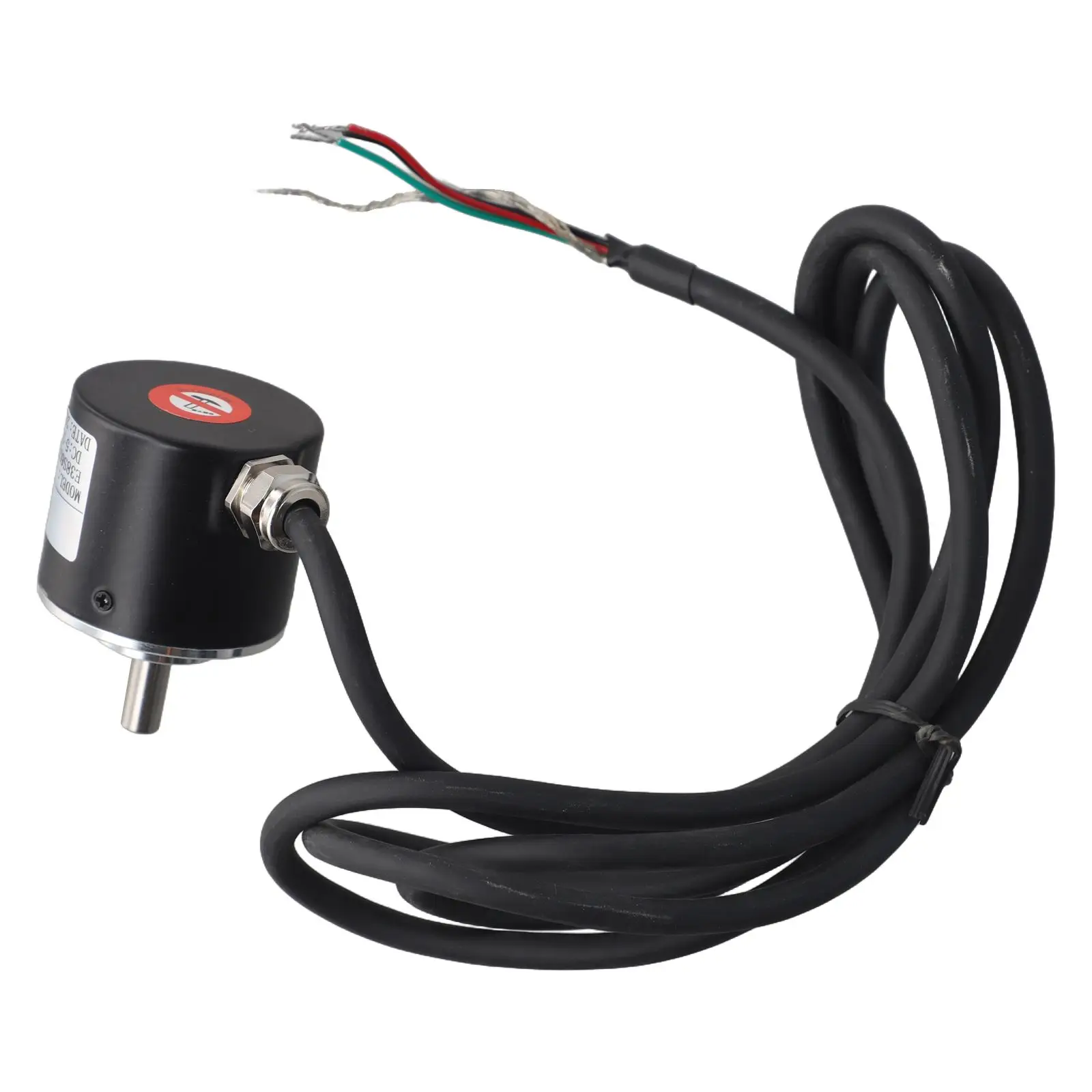 High Response DC524V Incremental Optical Rotary Encoder with 3 Phase Output and Flexible Coupling for Industrial Automation