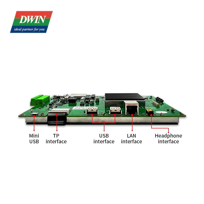 DWIN 8.0 Inch 1024*768 IPS-TFT-LCD Capacitive Android System Touch Panel Smart Screen Industrial Grade Intelligent Display