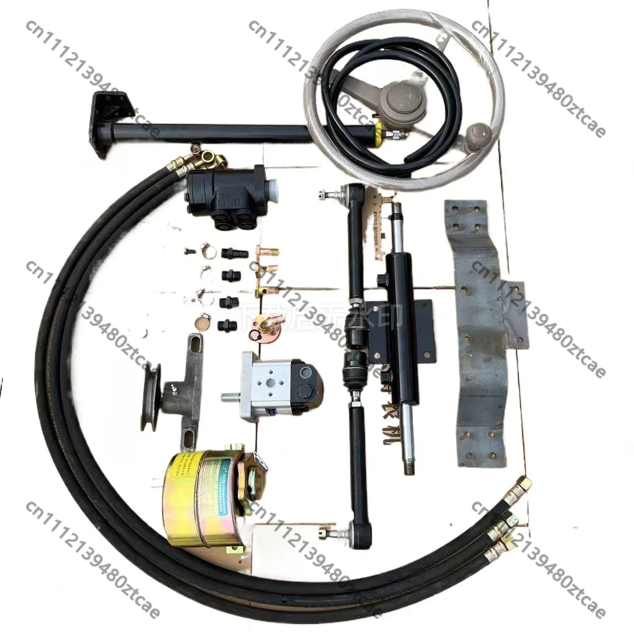 Handheld Four-wheel Tractor Hydraulic Steering Set, Power Steering Assembly, Farm Machinery Accessories