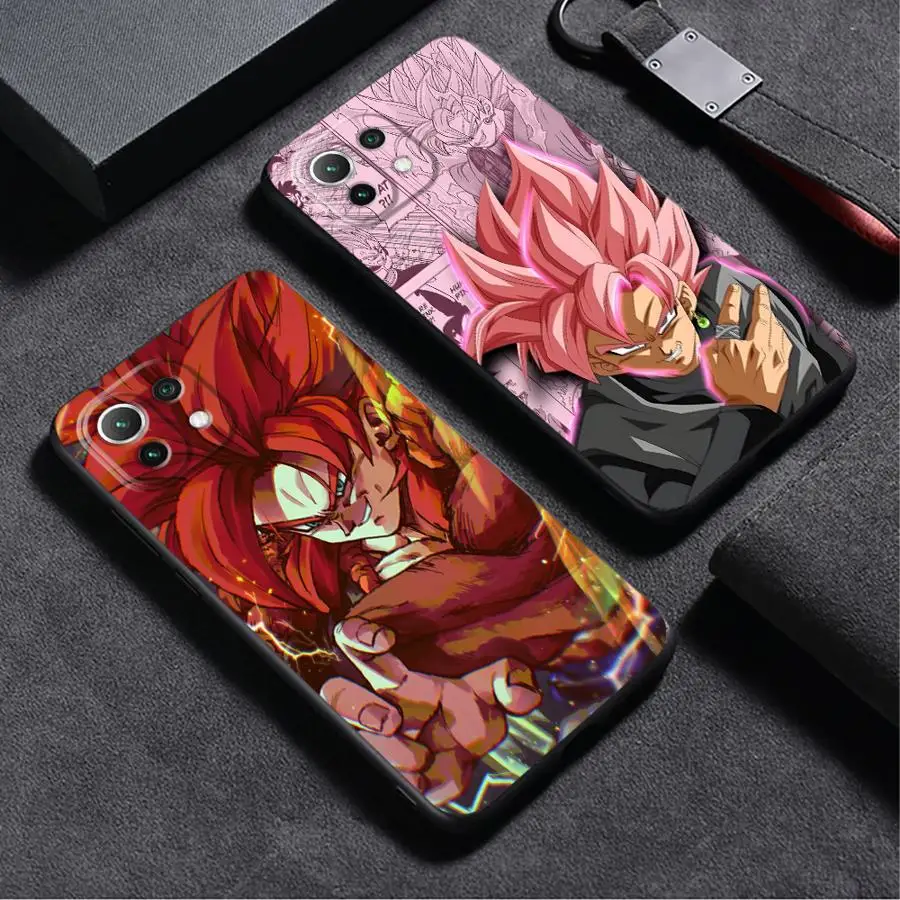

Dragon Ball Cartoon Goku Art Phone Case for Xiaomi Mi 15 10T 12 Lite 11T Pro 11 Lite 14 Pro 12x 12T 13Lite Soft Shell