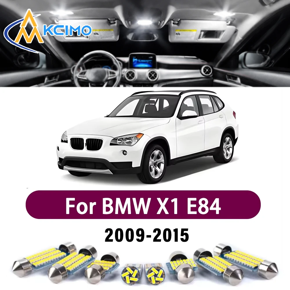 

New Canbus Interior Reading Dome Vanity Light Kit For BMW X1 E84 2009-2015 Premium Easy Install LED Bright Reading Mirror Lights