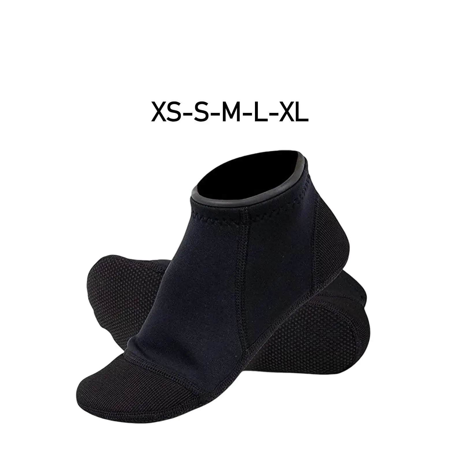 

Neoprene Water Socks 3mm Beach Swim Shoes Elastic Booties for Outdoor Beach Sports Kayaking