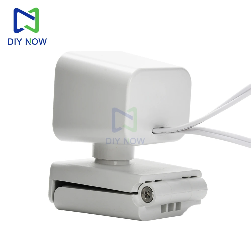 Microwave Human Body Sensor Switch DC 5-24V Electric Fan with Plug LED Light with Microwave Infrared Human Body Sensor Switch