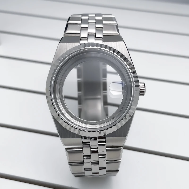 

Новый корпус NH35 39,5 мм, корпусLand-Dwellwe, набор ремешков, аксессуары, нержавеющая сталь 316L, сапфировое стекло, подходит для часов с механизмом NH35