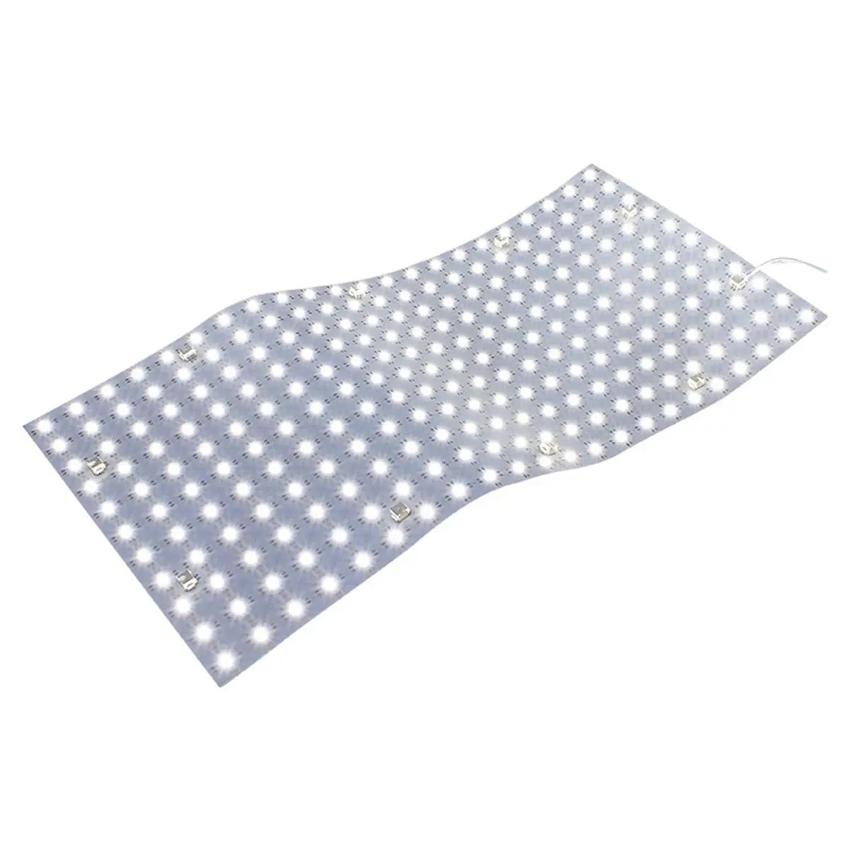 ABAN Flexible LED Sheets 490x245mm DC24V 484LED 28W Panel Lights for Marble Countertop Advertising Backlight Double Color