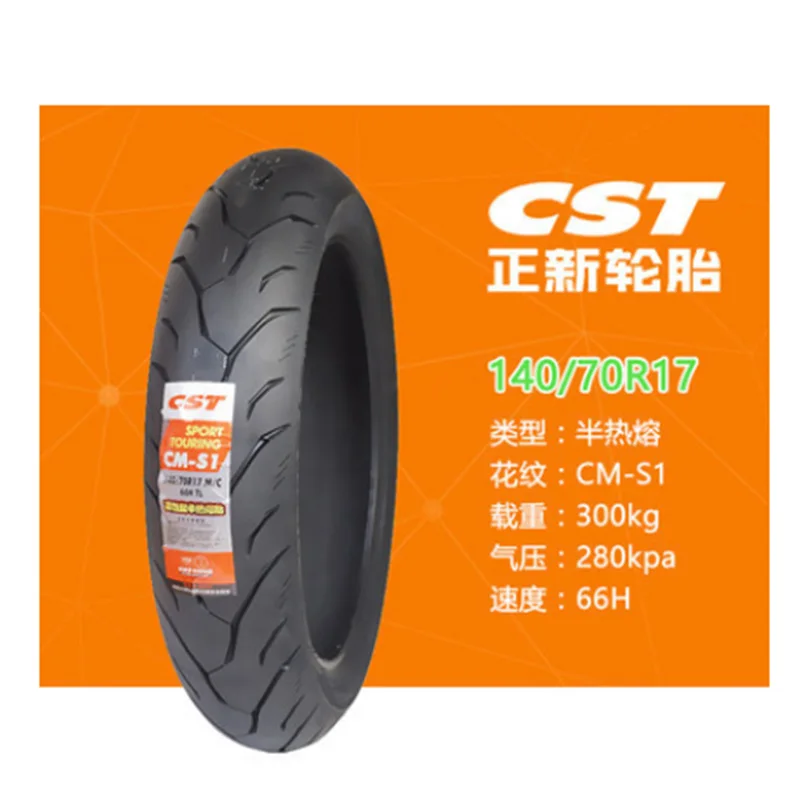 CST 17 Inch Tubeless Tire 140/70-17 140/70R17 for Motorcycle Parts