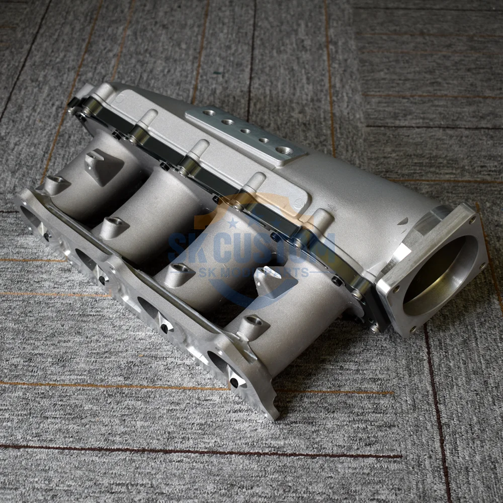 Full Aluminum Alloy Race Patter Intake Manifold Suitable For Honda 2002-2005 Civic Coupe SI RSX K Series K20A K20A2 K20Z1 K24A1