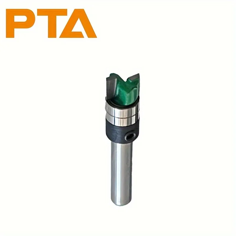 1PCS 1/4 In 6mm Shank Cutter Router Bit Trimming Woodworking Milling Cutter Dual Blades