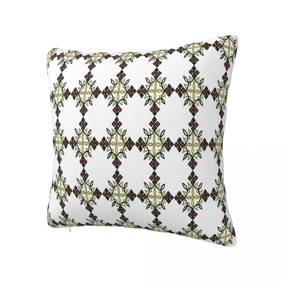 Ethiopian Habesha Meskel Pillowcase Printing Fabric Cushion Cover Gift African Art Cross Throw Pillow Case Cover Seat Zipper