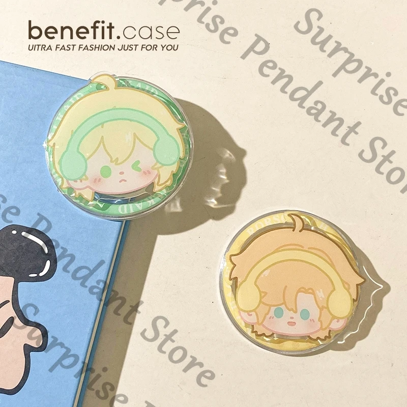 Для всех времен амбита Ayn Al Cina Rorschach Clarence Изумрудная версия Q, милый магнитный держатель для телефона с большой головкой и подушкой безопасности