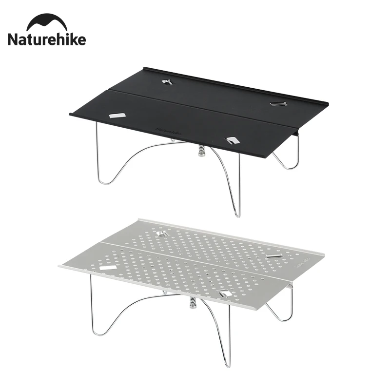 Naturehike Outdoor Folding Table Ultralight Portable Mini Compact Desk for Backpacking Hiking Fishing Table 30KG Load Capacity