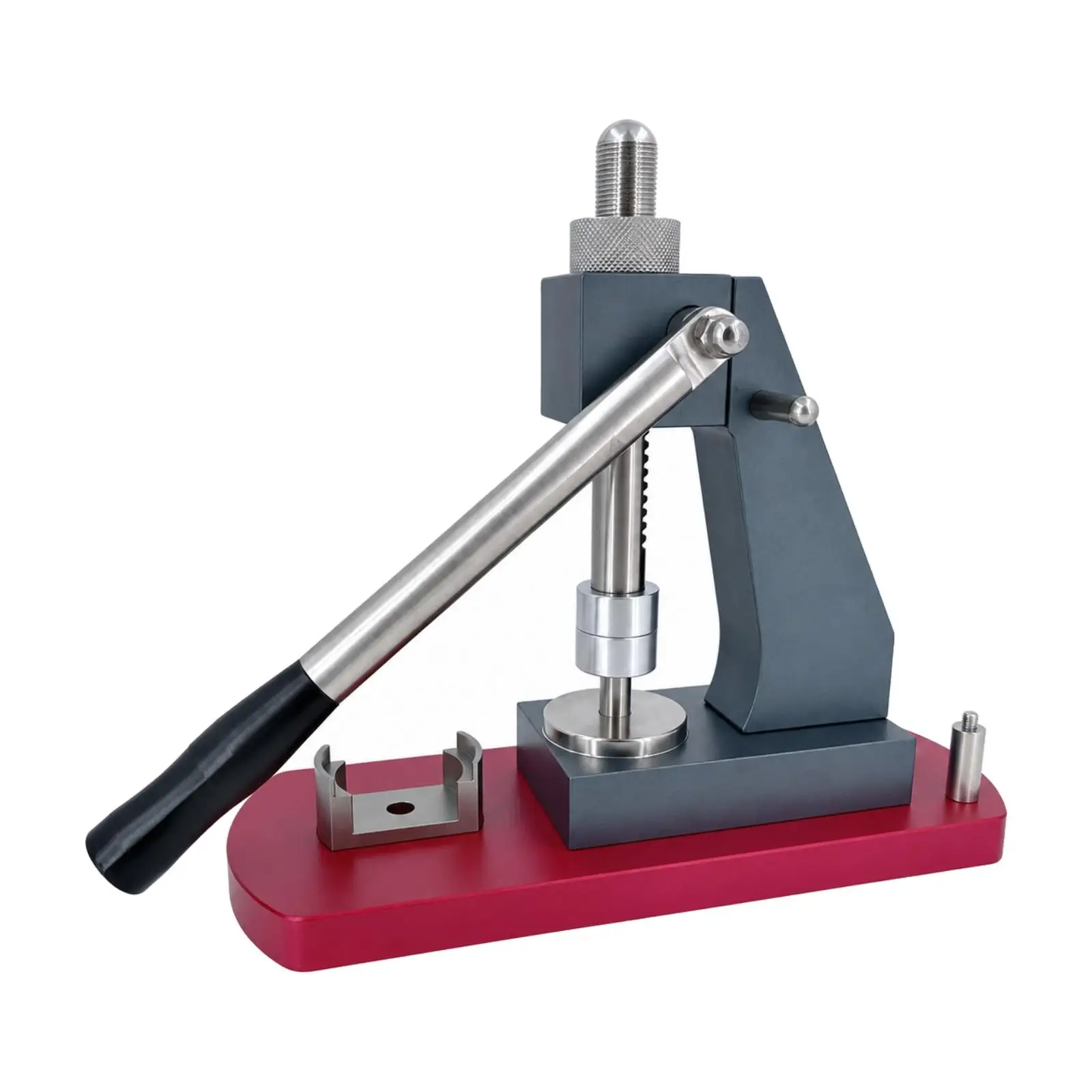Professional Watch Press Tool Metal Frame Hand Lever for Installing Watch Crystals