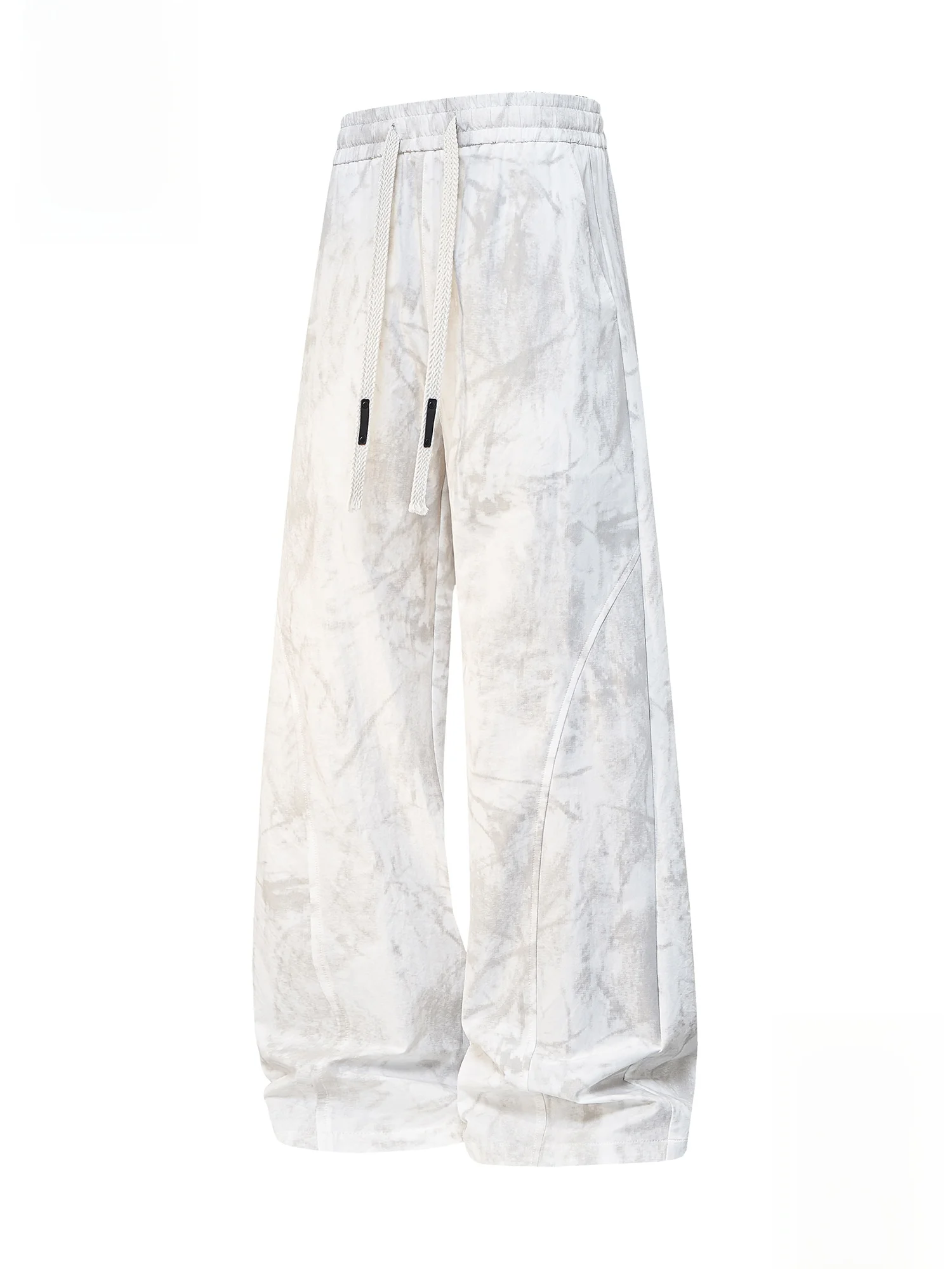 

Новые весенние свободные мужские повседневные брюки Paul Frank в американском стиле с эффектом пэчворк, прямые штанины, из прочного полиэфирного волокна