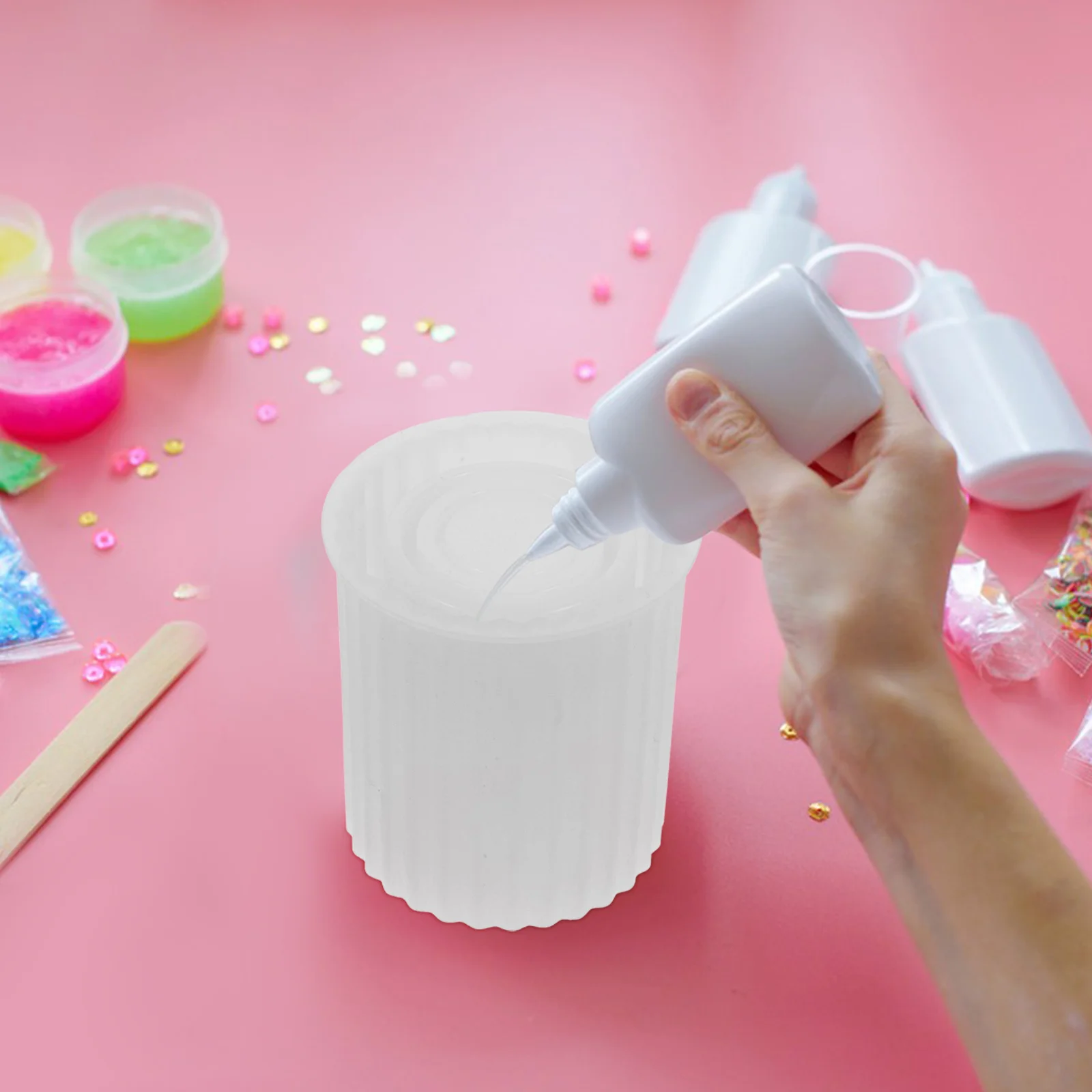 

Cement Clay Mold Silicone Succulent Pot DIY Fun Creative Design for Garden Enhancements Breathable Drainage Pot Silicone Mold