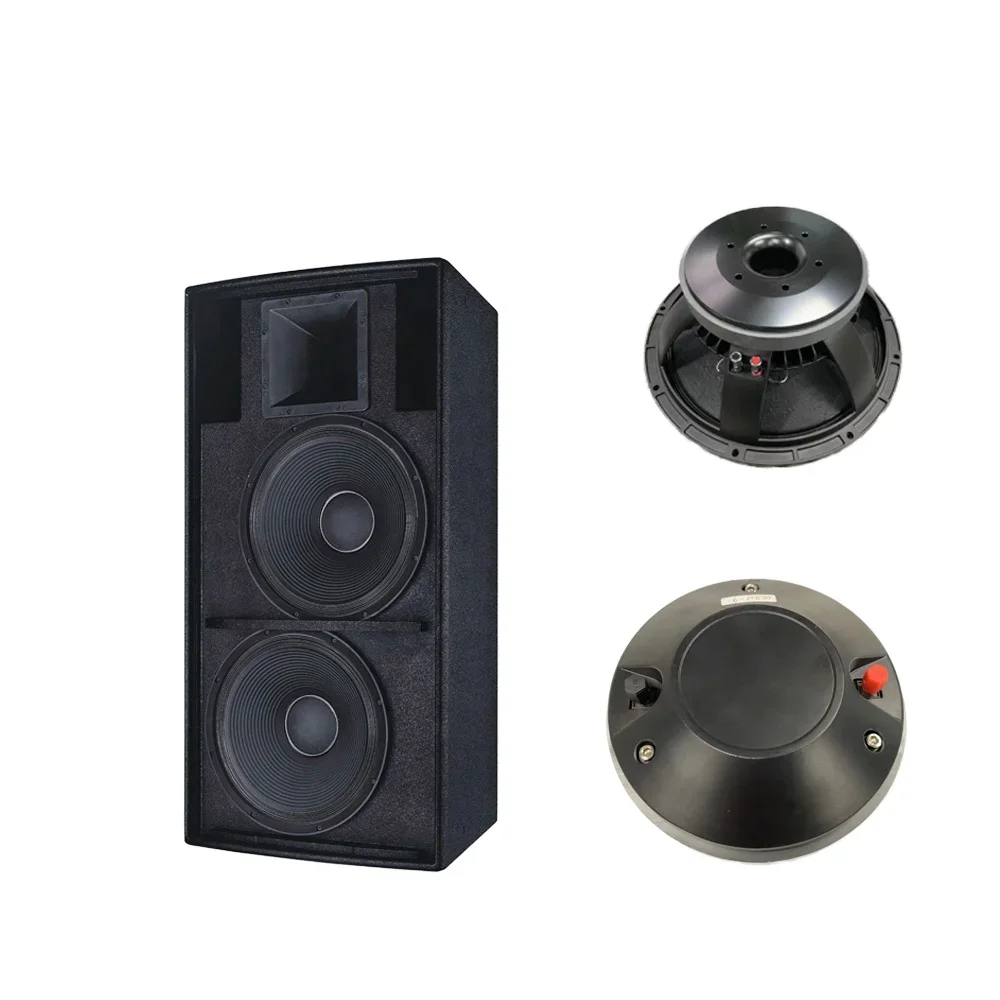Sonido Audio Profesional Sistema de sonido activo dual de 15 pulgadas Sistema de altavoces DJ y Pa Altavoces line array activo Sonido profesional