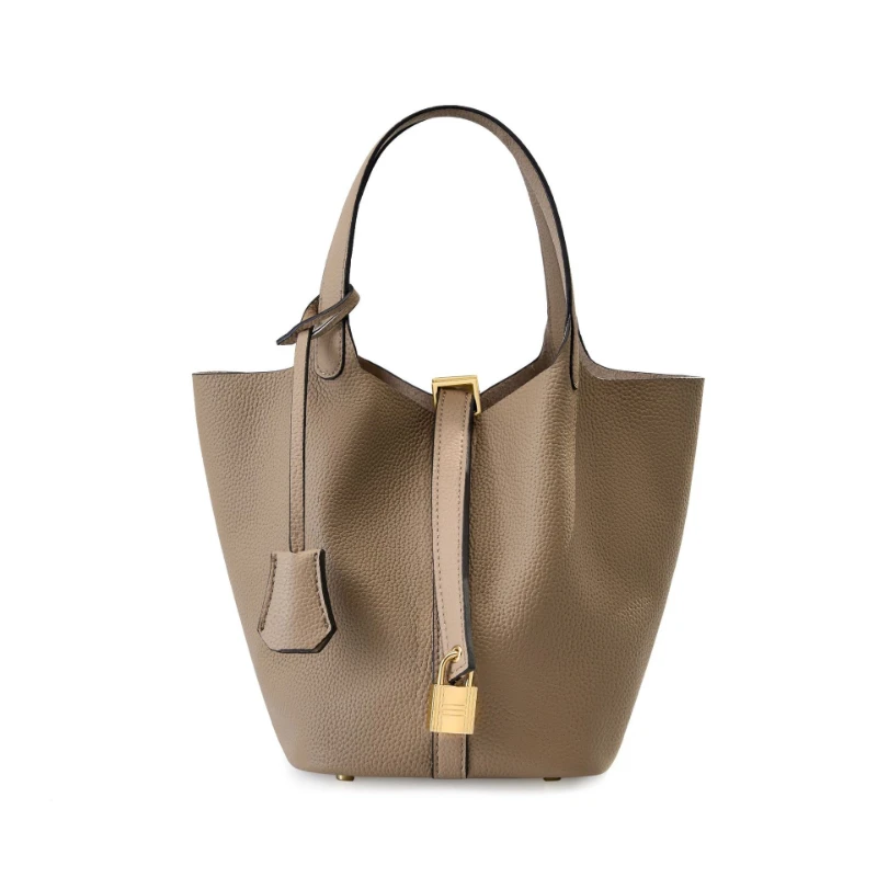 Spring new niche high-end bags 2024 new bags women\'s bucket bags handheld cabbage basket trend