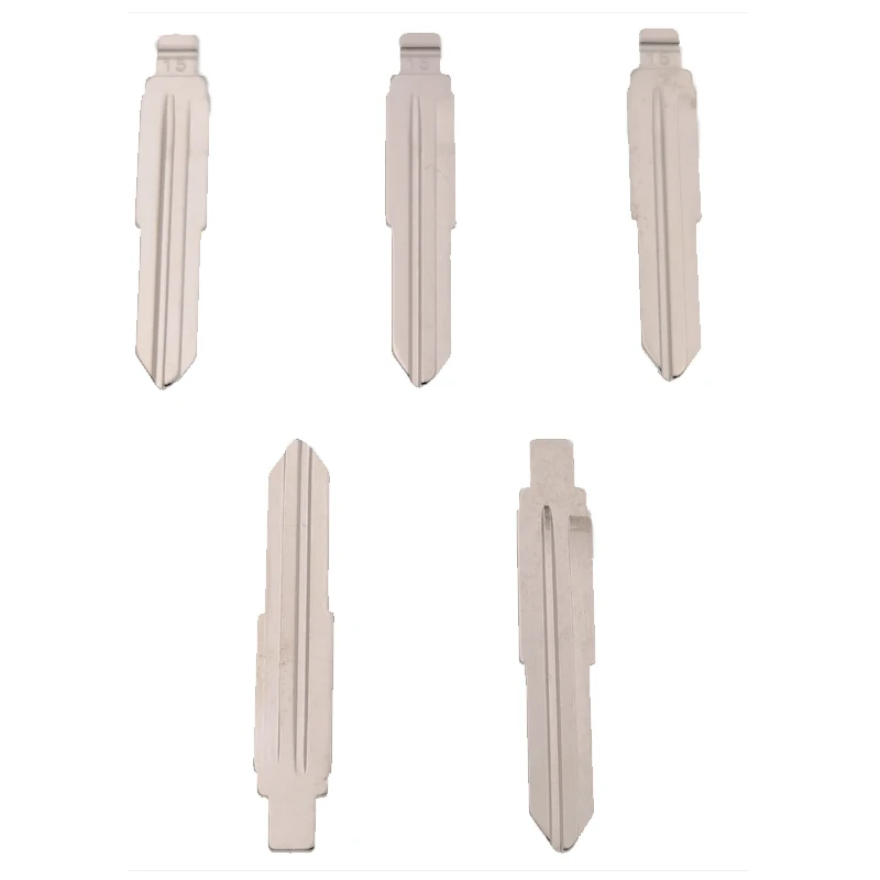 10pcs KEYDIY Metal #15 Universal Remote Key Blade KD VVDI Uncut Flip Blank For Mitsubishi Ssangyong MINI Isuzu JEEP Lada Hyundai