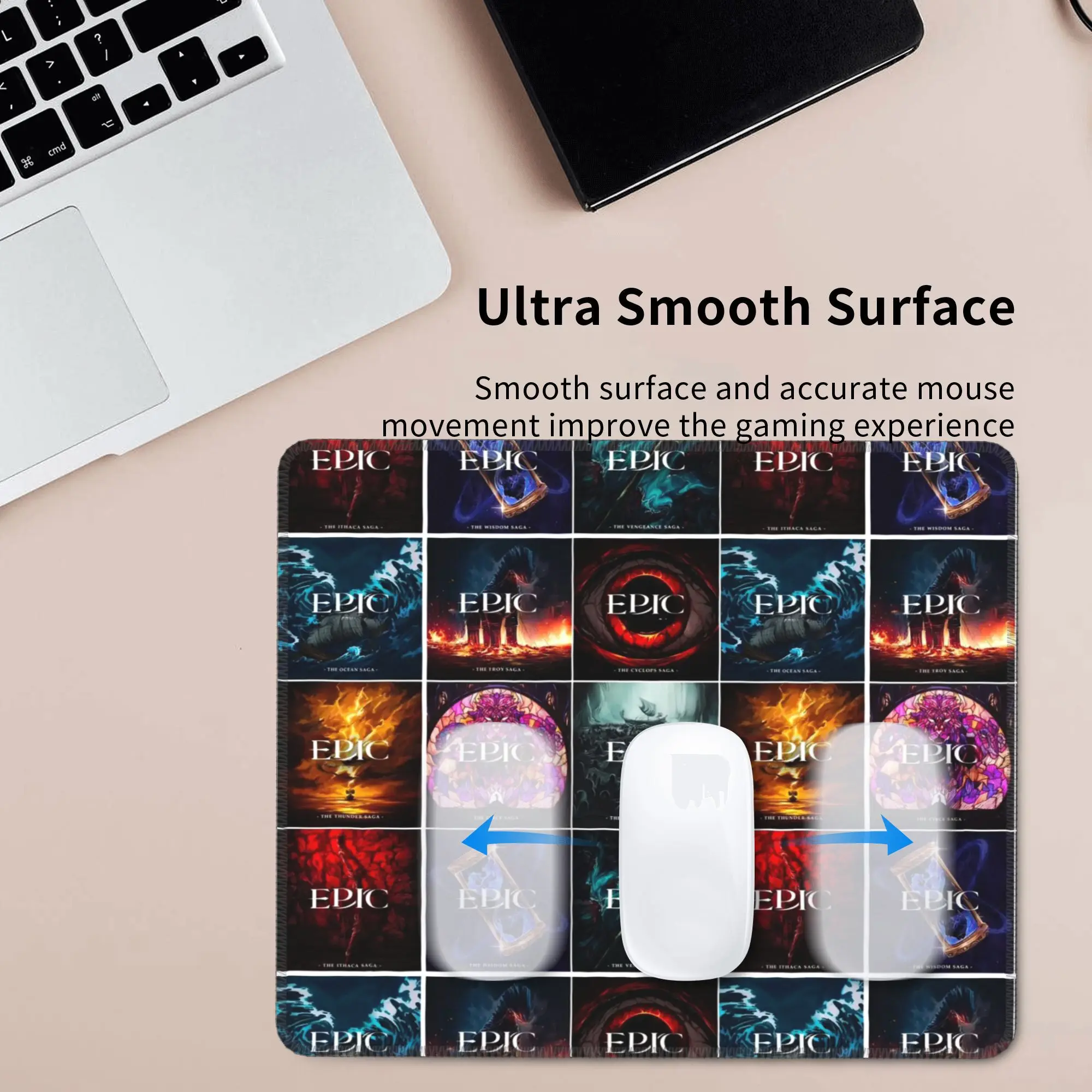 ملحمة الموسيقية ساغا يغطي لوحة الماوس الكمبيوتر لوحة المفاتيح ماوس حصيرة ألعاب الكمبيوتر المحمول مكتب حصيرة مكتب الملحقات الجدول الحصير