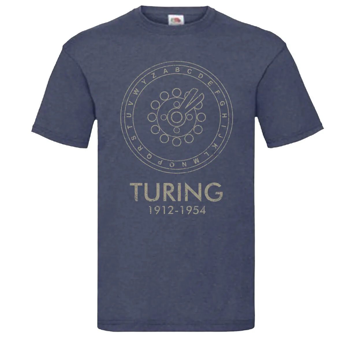 

Alan Mathison Turing 1912-1954 code breaker Scientists Science T-Shirt