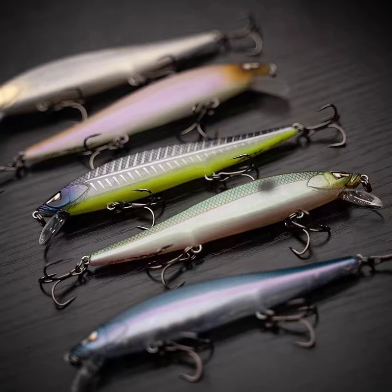 8120 8cm5.2g1PS LURETV ARK J110SP تحوم مينو رسم الطعم Jerkbait إغراء طويل رمي الطعم الثابت باس البحر