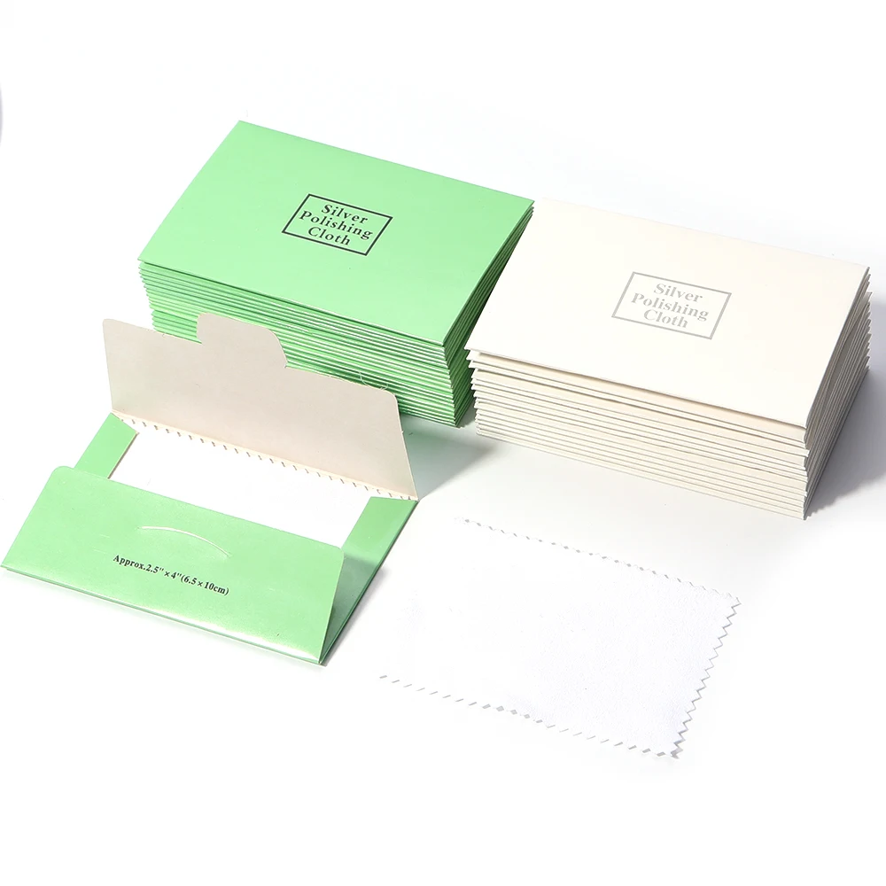 

10pcs/lot Silver Polish Cloth Leather Velvet Silverware Glossy Cleaning Cloth For Jewelry Glasses Leather Supplies Cleaning Tool