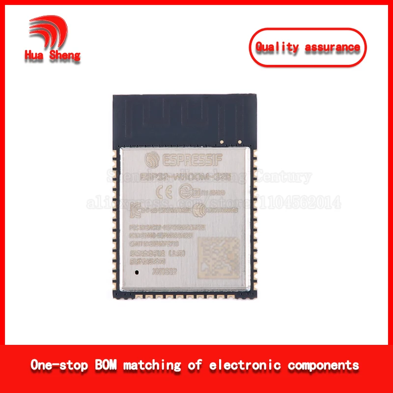 Genuine Esp32-Wroom-32E-H4 Wi-Fi Bluetooth Dual Mode 32-Bit Dual Core Mcu