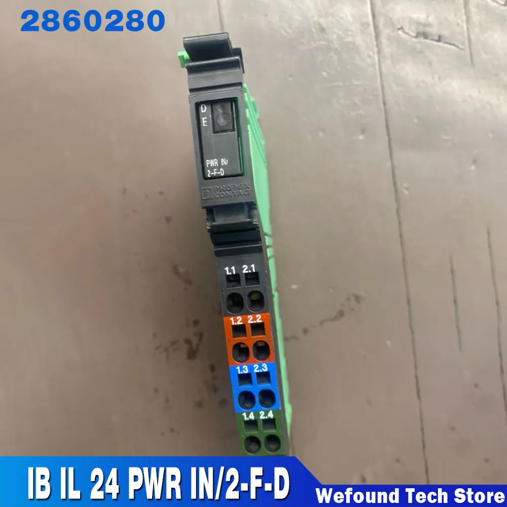 Inline Module For Phoenix Work Good IB IL 24 PWR IN/2-F-D 2860280