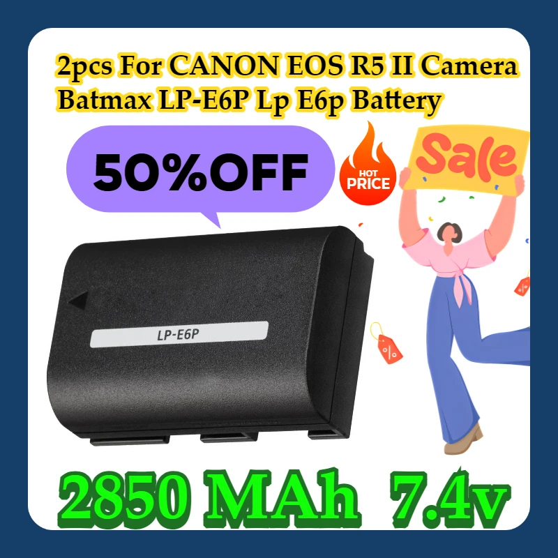 2Pcs For Canon Eos … - image
