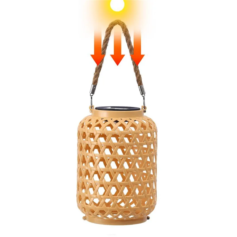 

Outdoor Garden Hangings Lanterns Outdoor Decorative Garden Lamps Vintage LED Waterproof Camping Lamps For Yard Porch-AA26