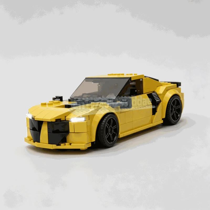 234PCS Sports Performance Car MOC Racing Vehicle Model Custom Puzzle DIY Assembly Building Blocks Creative Educational Toy Gift