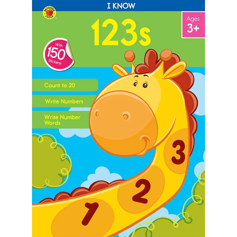 I Know 123s Workbook For PK Carson Dellosa Carson Dellosa Education 9781483844787 Book