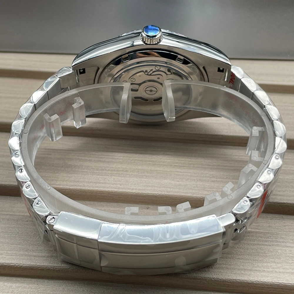 41MM Mechanical Wristwatches Luxury Sapphire Glass 200M Waterproof Automatic Watches Stainless Steel Men Luxury Business Watch