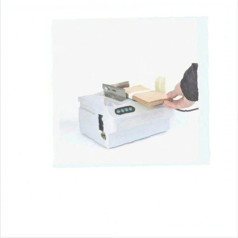 RQ228 Intelligent induction Strapping Multipurpose Supermarket Hot Melt Paper belt Binding machine Banknote Tying machine