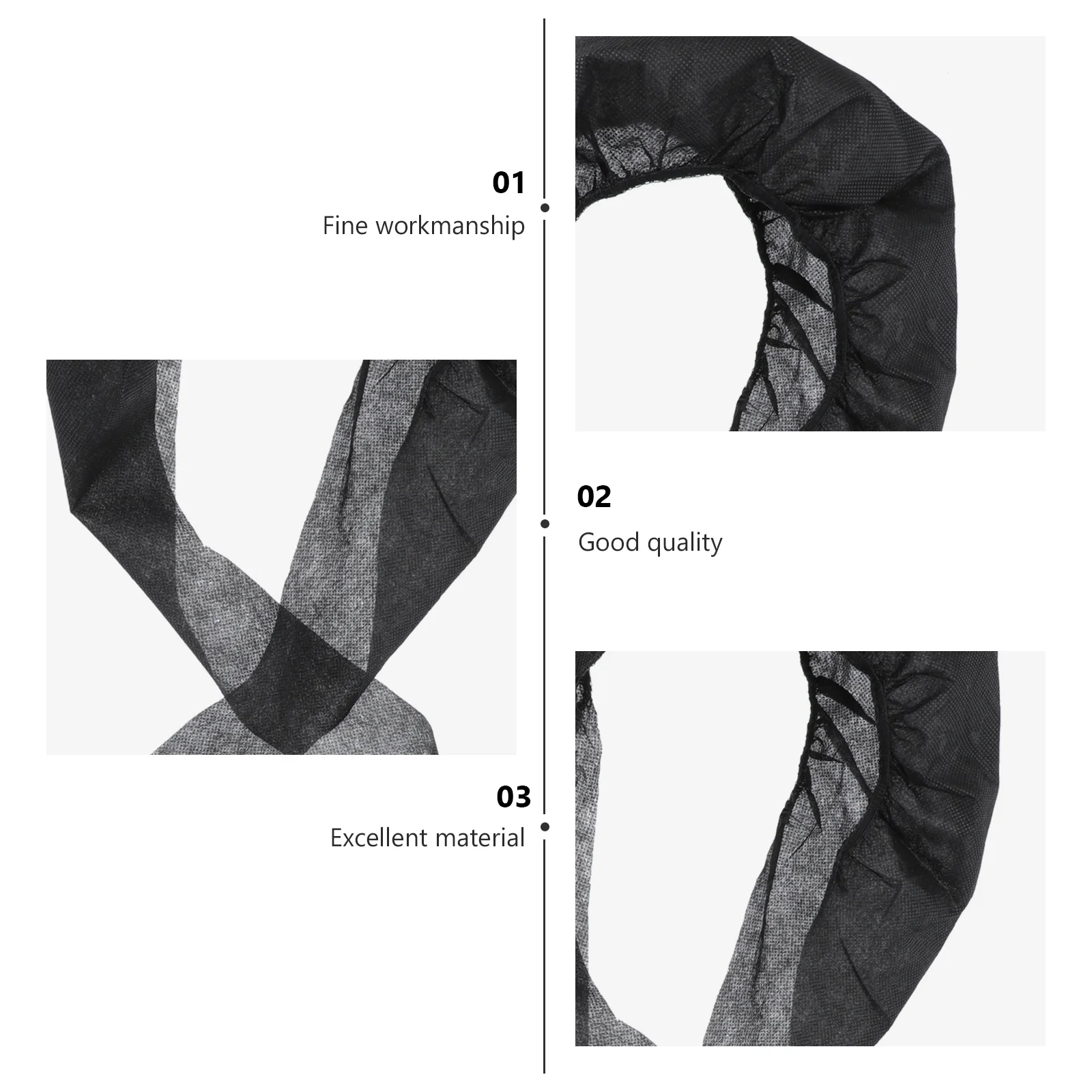 50 قطعة حمالة صدر للاستعمال مرة واحدة غير منسوجة من القماش قابلة للتنفس ملابس داخلية للساونا وصالونات السبا والسفر خفيفة الوزن وأشرطة مرنة قابلة للتعديل مقاس واحد #5